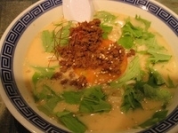 「夏限定冷やし坦々麺750円（クーポンにて餃子無料）」@麺屋こうじの写真