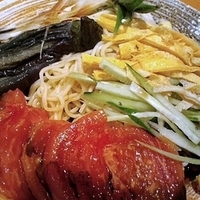 「黒ゴマ冷やし中華【8月限定】 780円」@麺屋青山 臼井店の写真