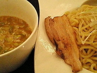 「つけそば（並）（鶏白湯にぼし） 750円」@つけそば中華そば 山ねこの写真