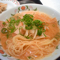 「王将ラーメンセット  （934円）」@餃子の王将 蒲田東口店の写真