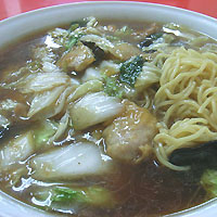 「肉そば大盛」@中華料理 金龍の写真