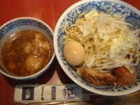 「和風つけ麺+味付け玉子」@麺香房 暖々の写真