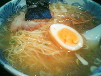 「ラーメン/塩（￥650）」@開花屋 楽麺荘 柏店の写真