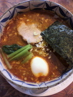 「金ごまタンタン麺（太麺・6番）￥850」@花キッチンの写真