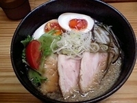 「こってりしろ八麺（880円）・7月バージョン」@旬麺しろ八の写真