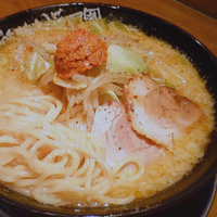 「MONSTER+ハバネロ爆流 （720円）」@らあめん花月嵐 大森町店の写真