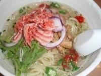 「【限定】えび塩冷魂（850円）」@魂麺の写真