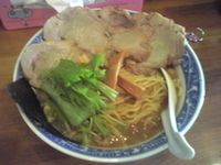 「こってりチャーシュー大盛り+ミニとりまよ丼」@らーめん がんちゃの写真