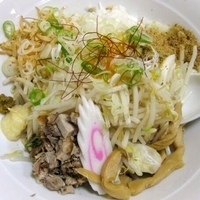 「まぜそば650円」@麺処 ぼたん 栃木店の写真