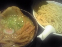 「もりチャーシュー（中盛）+メンマ」@大勝軒 まるいち 新宿店の写真