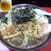 「冷たい和風だしラーメン+中盛 （麺硬め）」@ラーメンショップ幸手 金田亭の写真