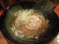 「龍旗信ラーメン（700円）+味玉（100円）」@龍旗信 堺本店の写真