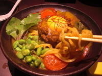 「冷やしカレーらーめん（限定20食）880円」@麺屋武蔵 武仁の写真