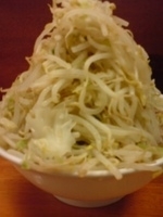 「小ぶた増し（ニンニク少し、ヤサイ）」@ラーメン二郎 立川店の写真