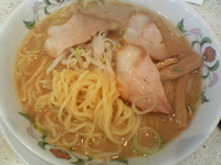 「王将ラーメンセット（ラーメン、餃子1人前、ミニ焼めし）」@餃子の王将 小岩駅北口店の写真