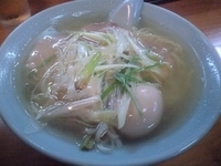 「塩ネギチャーシュー+味玉（計1,000円）」@めん屋 ききょうの写真