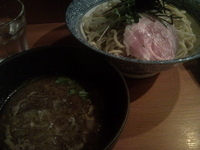 「濃厚豚骨魚介つけめん+中盛り」@麺処 ほん田の写真