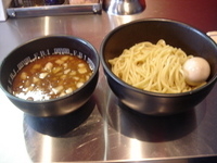 「つけめん+味玉 880円」@junk F.B.I noodleの写真