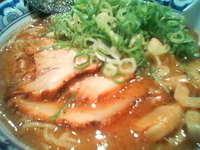 「醤油湯麺+九条ネギ（￥720+クーポン）」@つけそば屋 北かまの写真