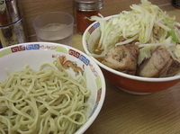 「小つけ麺 豚入り」@ラーメン二郎 栃木街道店の写真