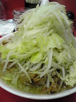 「小ブタ 野菜ダブルニンニク880円」@らーめん豚喜の写真