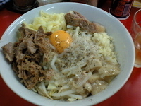 「汁なし（脂マシマシ・ニンニク）」@らーめん豚喜の写真