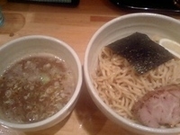 「【限定】しおつけ麺（750円）・大盛り（100円）」@○心厨房の写真