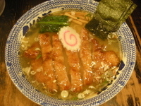 「パーコ麺（塩味） 1000円」@くじら軒 横浜本店の写真