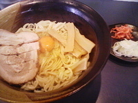 「かま玉ラーメン」@麺工房 茜の写真