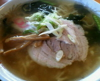 「一番人気青竹手打ラーメン￥550」@もりんじ亭の写真