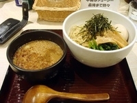 「つけめんしお200g+煮玉子」@らーめん獅童Ø 稔台店の写真