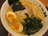 「とんこつ半熟たまご￥580」@横浜とんこつらーめん藤龍 モラージュ菖蒲店の写真