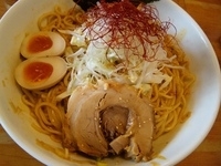 「まぜそば680円+大盛り100円=780円」@麺屋ゆうの写真