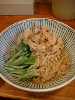 「夏まる冷やし:750円」@博多まるきんラーメン 上馬店の写真