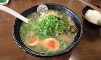「青玉ラーメン（ランチ、ミニライス付き）500円」@琴海の写真