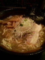 「中華そば（大盛）中太麺」@麺屋 嘉藤の写真