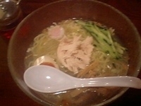 「【限定20食】 鶏の雫 （800円）+ 焼き餃子（400円）」@二代目 TATSU 〜龍〜の写真