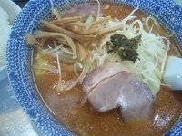 「味噌ラーメン+半ライス（800円+70円）」@魚介系醤油拉麺専科 海空土の写真