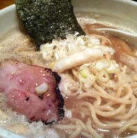 「Atomic Salty（しおらーめん） 大盛り ￥800」@○心厨房の写真