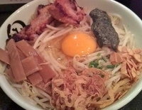 「裏そば; 塩油そば 大盛（800円）」@塩そば 桑ばらの写真