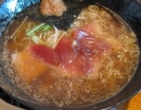 「鮪しゃぶラーメン850円」@福の家の写真