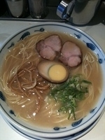 「ラーメン こってりかため」@らあめん英 本店の写真