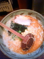 「辛味噌ラーメン 太麺」@味噌一 荻窪店の写真