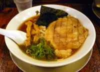 「ラーメン（750円）」@ラーメンたからや 新宿店の写真