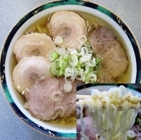 「ハーフ&ハーフ」@佐野らーめん 麺龍の写真