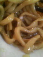 「夜セット（比内地鶏脂の油そばノーマル+キャベチャー+ビール）」@音麺酒家 楽々の写真