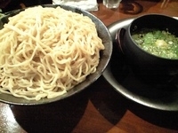 「比内地鶏塩つけ麺（850円）+大盛り（120円）」@麺屋こころの写真