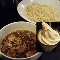 「和風醤油つけ麺（限定メニュー￥750）」@音麺酒家 楽々の写真