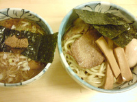 「つけめん（並）+特製」@自家製麺 然の写真