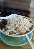 「肉入りもやしそば（600円）」@光楽亭の写真